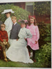 Teddy Roosevelt & Family Boston Herald Portrait 1904 rare colorful print