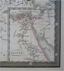 Napoleonic Europe in 1813 French Empire Egypt 1826 Brue large detailed map