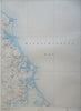 Duxbury Plymouth Kingston coastal Massachusetts 1898 topo chart Scituate Harbor