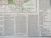 Pennsylvania scarce early state map 1825 Buchon French Carey & Lea large lovely