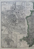 Kingdom of Bavaria Munich Wurzburg Augsburg Passau 1873 Ravenstein detailed map