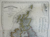 British Isles Ireland United Kingdom England Wales Scotland 1873 Ravenstein map