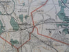 Boston Cambridge Medford Marlborough Concord Lexington 1891 Walker map