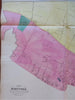 Hartford Connecticut Wards 1st 6th & 7th Wards 1869 Loomis detailed city plan