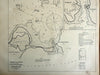 Cuttyhuck Massachusetts Robinson's Hole 1901 Eldridge coastal nautical survey