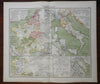 France & Italy in the Early Modern Italian Wars 1848 Mahlmann historic map