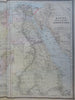 Cape Colony Natal Egypt Morocco Orange Free State 1889-93 Bradley folio map