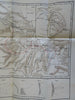 Bukhara & Environs Samarkand Uzbekistan 1899 Johnston scarce detailed map