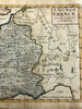 Kingdom of France Ancien Regime Paris Lyon Bordeaux Marseilles 1730 map