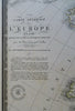 Revolutionary Europe in 1789 Austria France Poland 1826 Brue large detailed map