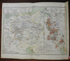 Germany 1801-1846 Austria Prussia Bavaria Hanover 1848 Mahlmann historic map