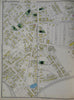 Everett Middlesex Mass. 1889 Walker detailed city plan map