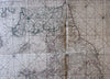 northern England Scotland Wales Ireland 1760 Bellin rare huge sea chart map