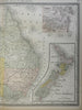 Australia & New Zealand Tasmania New South Wales Sydney 1881 Rand McNally map