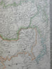 Russian Empire in Asia Qing Empire Japan Korea Tibet Mongolia 1842 Teesdale map