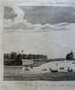 Batavia Dutch East Indies Colony Jakarta Indonesia c. 1780 engraved print