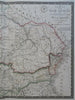 Dacia Pannonia Illyria Roman Provinces Albania 1826 Brue large detailed map