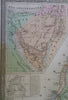 Holy Land Palestine Israel Sinai Jerusalem 1862 Andriveau-Goujon large map