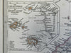 United Kingdom England Scotland Wales 1862 Peterman detailed two sheet map