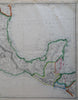 Central America Mexico Texas Guatemala Honduras Nicaragua c. 1856-72 Weller map
