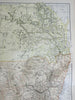 Eastern Australia Queensland New South Wales Victoria 1882 Blackie map