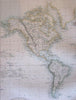 World Swanston Fullarton Mormon Settlement Utah c. 1860 large folio sheet map
