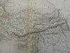 Ottoman Empire Greece Black Sea Turkey Greece 1845 engraved map Delamarche