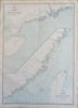 Chinese Coast Hainan to Hei Che Chin Bay Formosa Taiwan c. 1856-72 coastal map