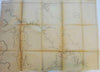 Lake Winnipeg Manitoba Red River British Canada 1858 old antique topo two maps