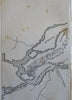 Montreal Island St. Anne's Lake St. Louis La Chine 1828 Hooker miniature map