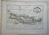 Crete Ottoman Empire Ionian Sea 1760 Bellin map