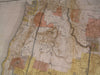 United States Geographic Survey progress 1884 antique folio color antique map