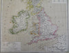 British Isles Ireland United Kingdom Scotland Wales England 1874 Flemming map