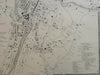 Seymour Connecticut 1868 F.W. Beers detailed city plan w/ business directory