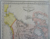 Canada British Columbia Washington Alaska Yukon 1903 Bouchette historical map