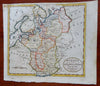 Russian Empire Finland Baltic States Ukraine Kola c. 1810 McIntyre engraved map