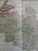 Belgium The Netherlands Low Countries 1817 Thomson oversized folio map