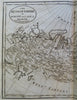 Russian Empire St. Petersburg Moscow Siberia Kamchatka c. 1790's Cary map