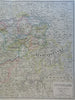 Switzerland Bern Vaud Zurich Geneva 1876 Otterloo scarce large Dutch map