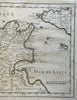 North Africa Roman Empire Carthage Numidia Tripoli 1726 Liebaux map