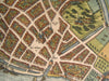 Sluis Netherlands City Plan 1582 Guicciardini antique map spectacular example