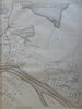 Haverhill Massachusetts City Plan Bradford Academy railroads 1891 Walker map