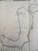 Strait of Magellan Argentina Tierra del Fuego 1774 Hawkesworth Exploration map