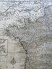 Kingdom of France Ancien Regime Brest Toulon 1760 Bowen decorative map