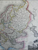 Europe Congress of Vienna France German Confederation Austria Russia 1822 map