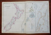 New Zealand Hawaii Papua New Guinea Sandwich Galapagos 1860 Bartholomew map