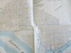 Washington D.C. (L'Enfant 1791) City Plan 1901 scarce large Capital city plan