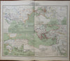 Ottoman Empire Ilkanate Tamerlane Asia Turkey 1848 Mahlmann historical map