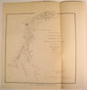 Savannah Georgia River Entrance Coast Islands 1852 U.S.C.S. old nautical map