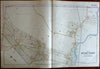 Hyde Park Clarendon Hills Norfolk County Massachusetts 1888 large detailed map